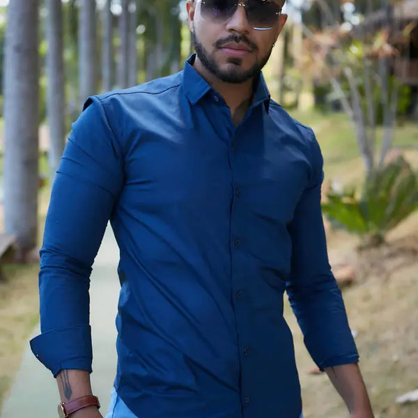 3 Modelos de Camisa Slim Fit Manga Longa