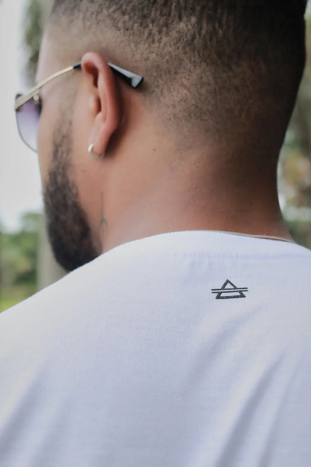 Camiseta Slim fit Basic Premium Branca