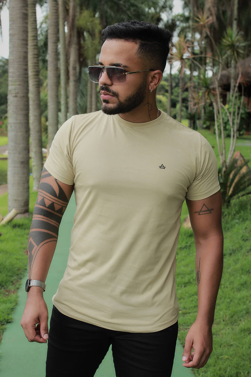 Camiseta Slim fit Basic Premium Bambu