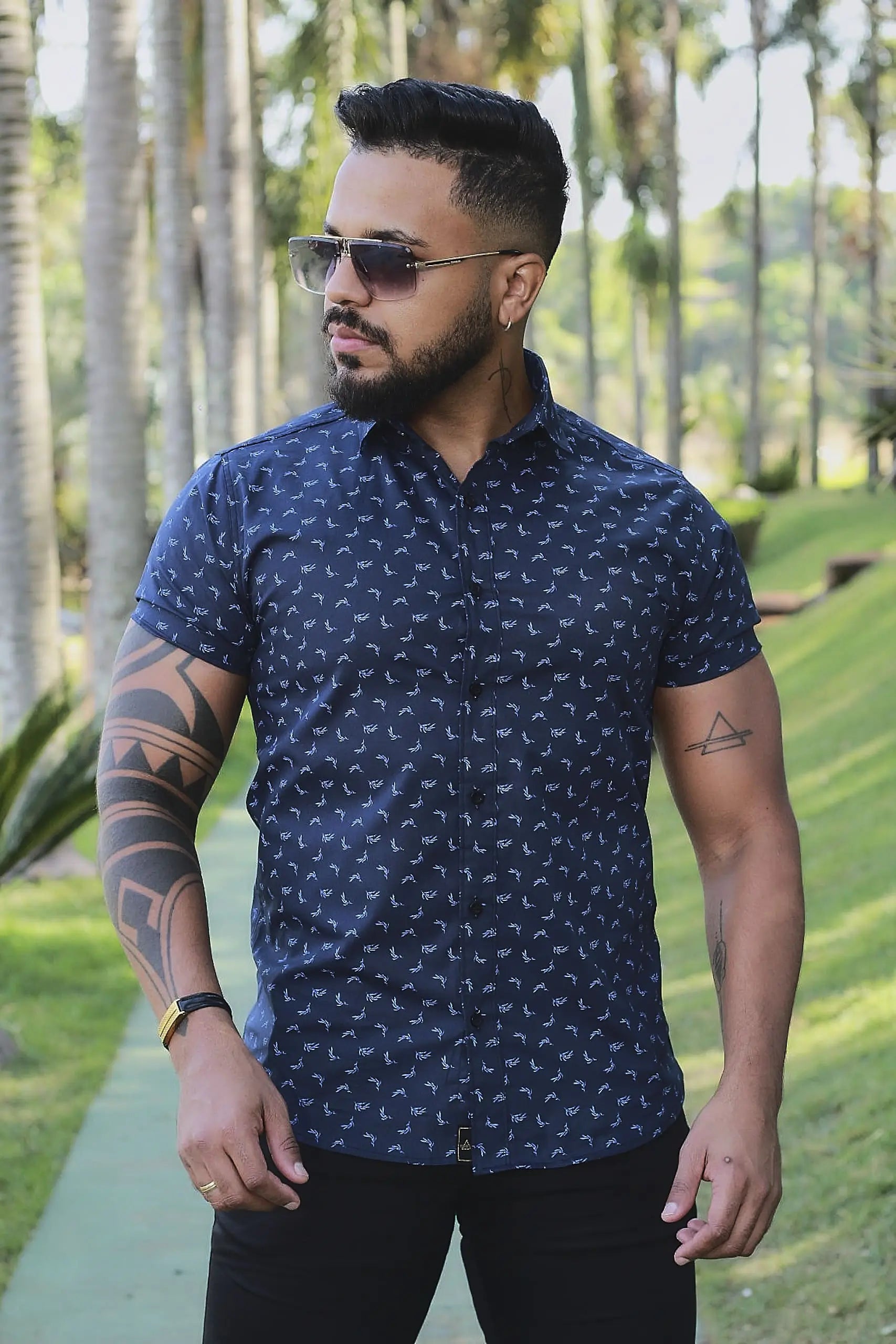 Camisa Slim fit Roma Elegance