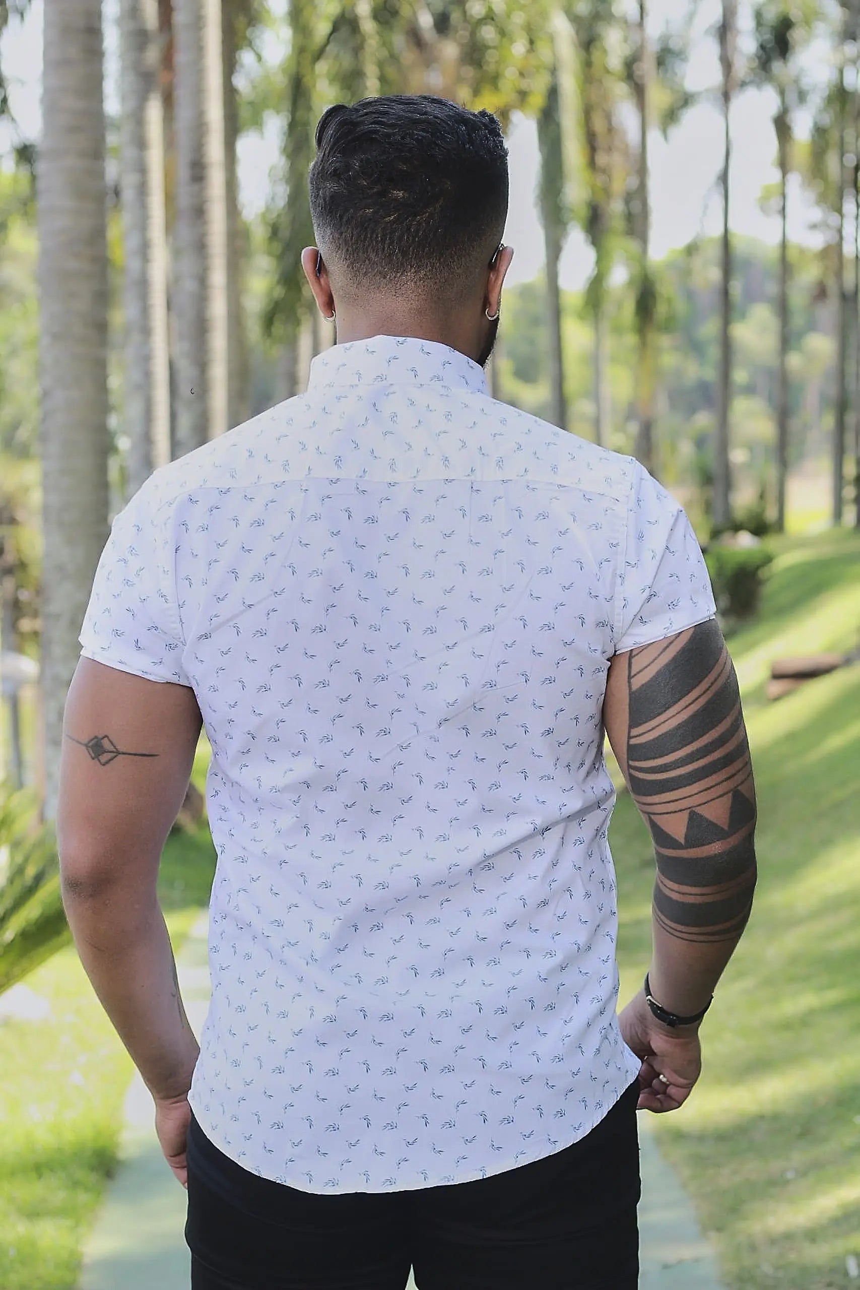 Camisa Slim fit Modena Premium Azul