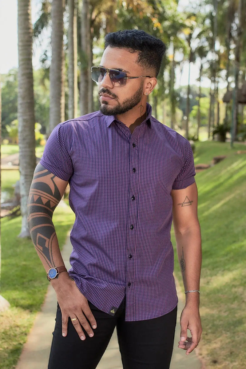 Camisa Slim Fit Xadres Omaha