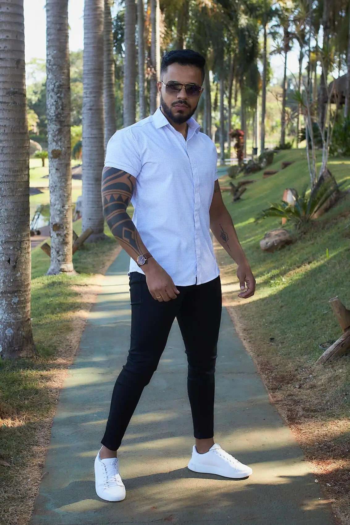 Camisa slim fit Riade