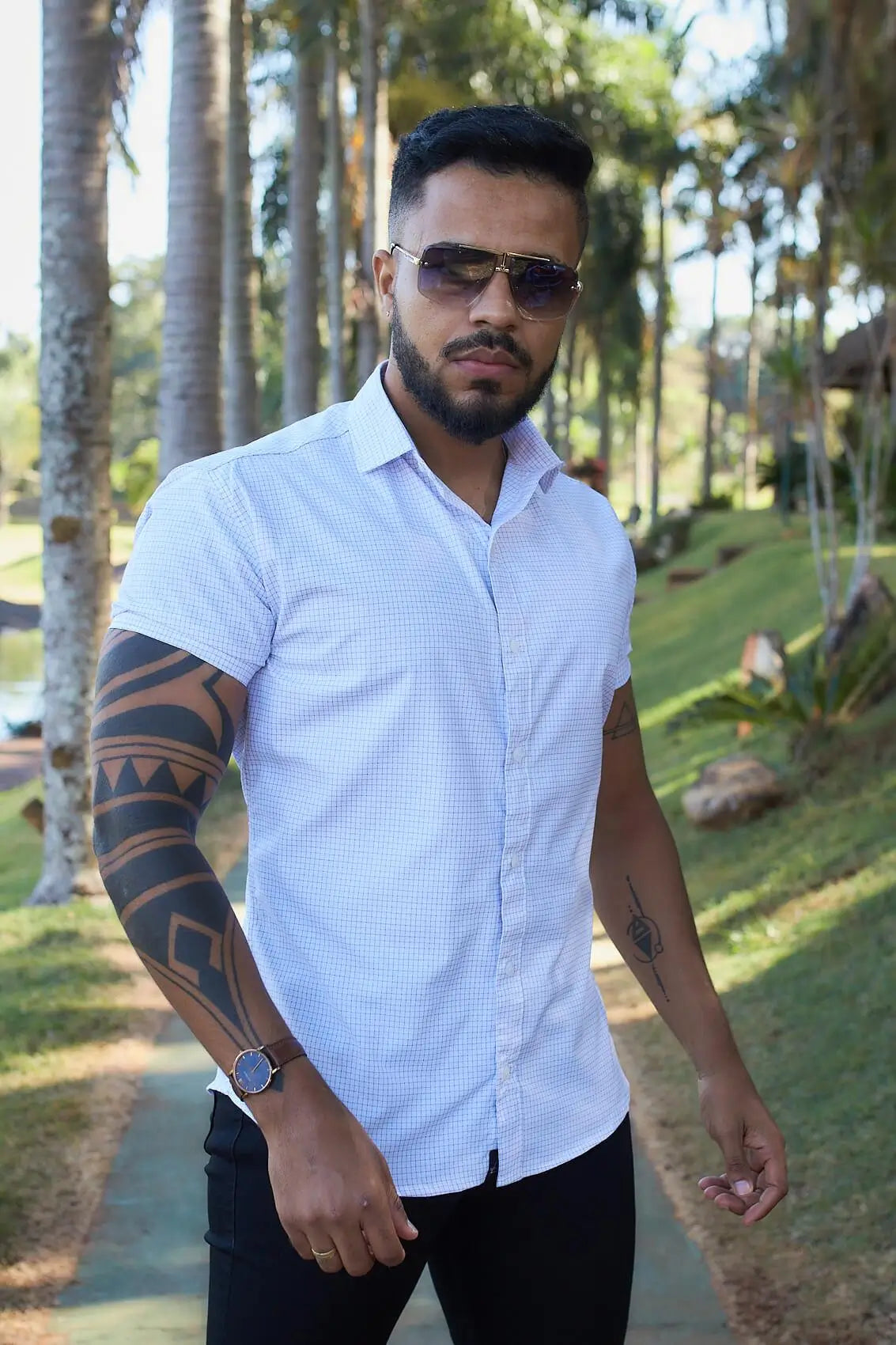 Camisa slim fit Riade