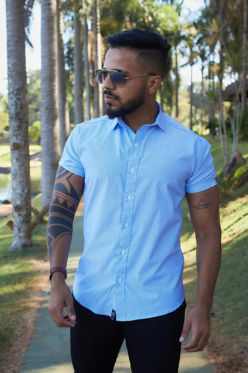 Camisa slim fit Lêmem