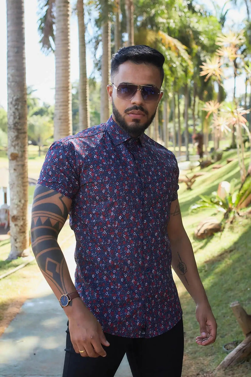 Camisa slim fit Cuba