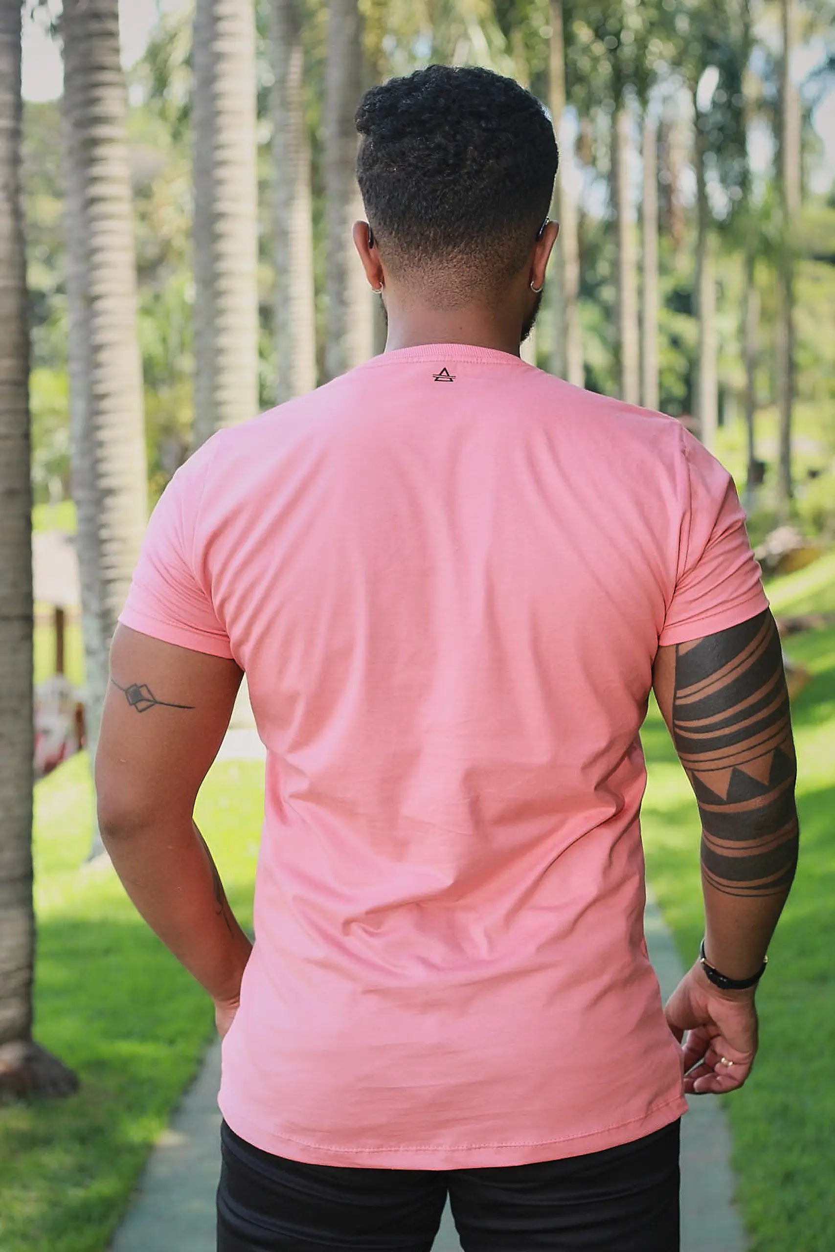 Camiseta Slim fit Basic Premium Salmão