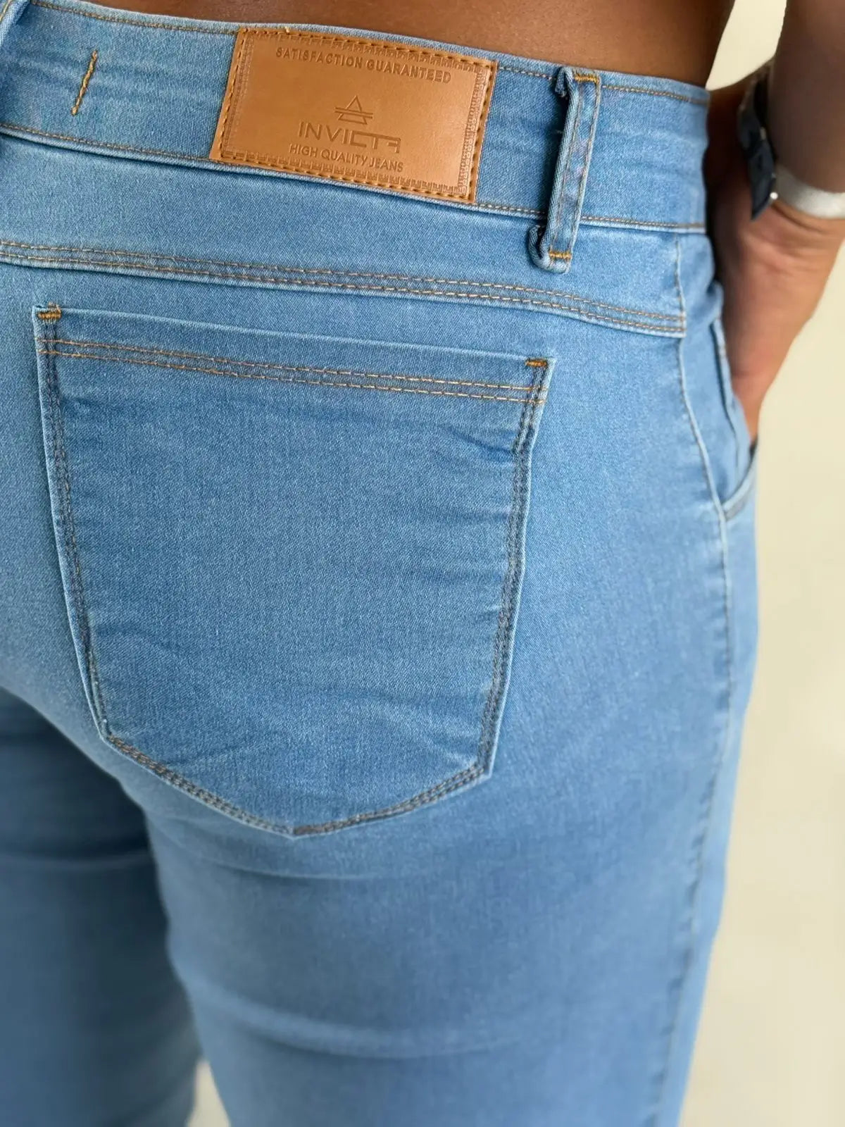 Kit 3 Calças Jeans Com Elastano Premium, Azul Intenso, Azul Medio , Azul Clara