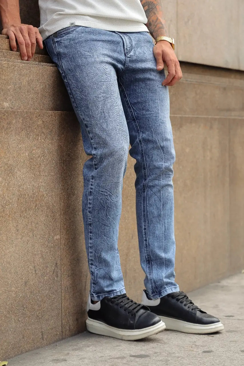 Calça Jeans Alpha Fit Com Elastano Premium