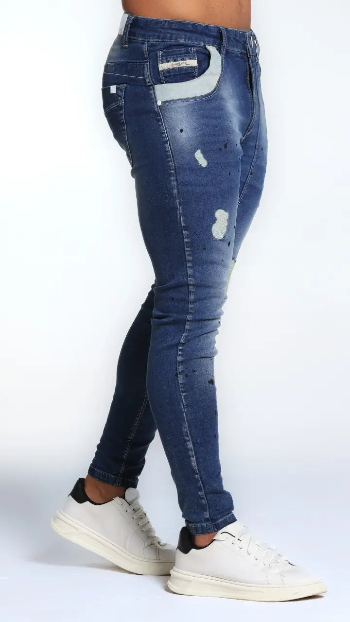 Calça Jeans Slim Com Elastano Premium