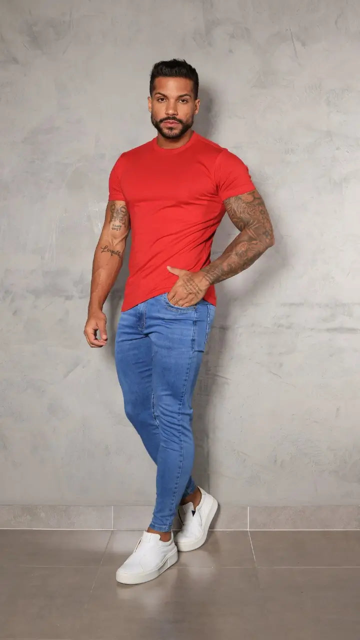Calça Jeans Slim Icon  Com Elastano Premium