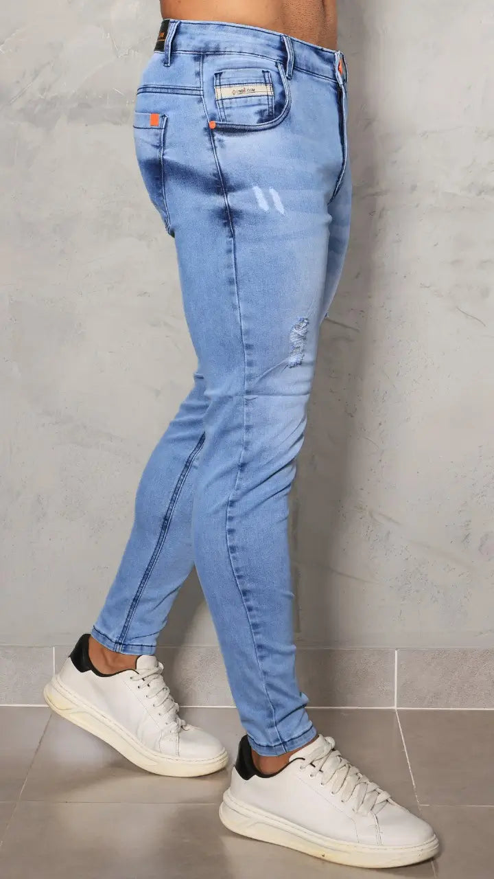 Calça Jeans Slim Velvet Com Elastano Premium