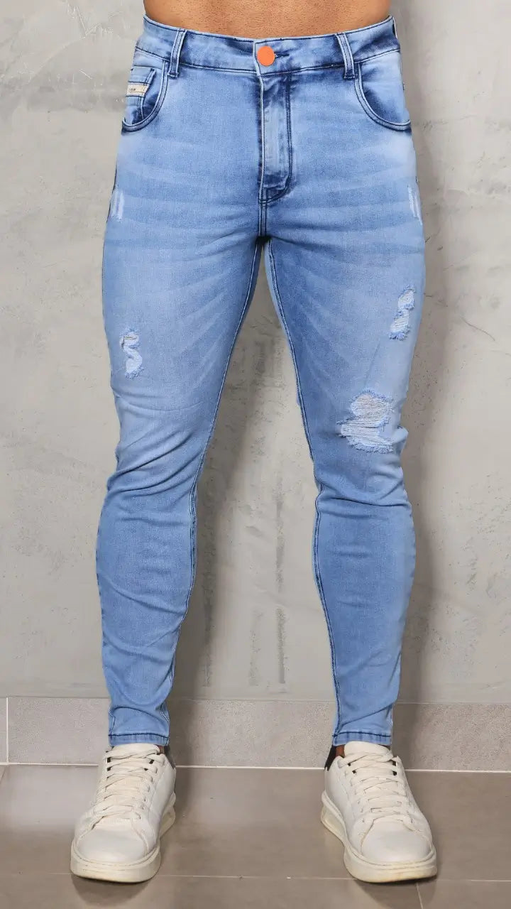 Calça Jeans Slim Velvet Com Elastano Premium