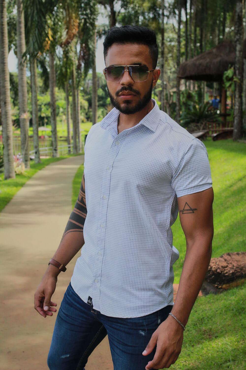 Camisa Slim Fit Ref 209 - invictacamisaria