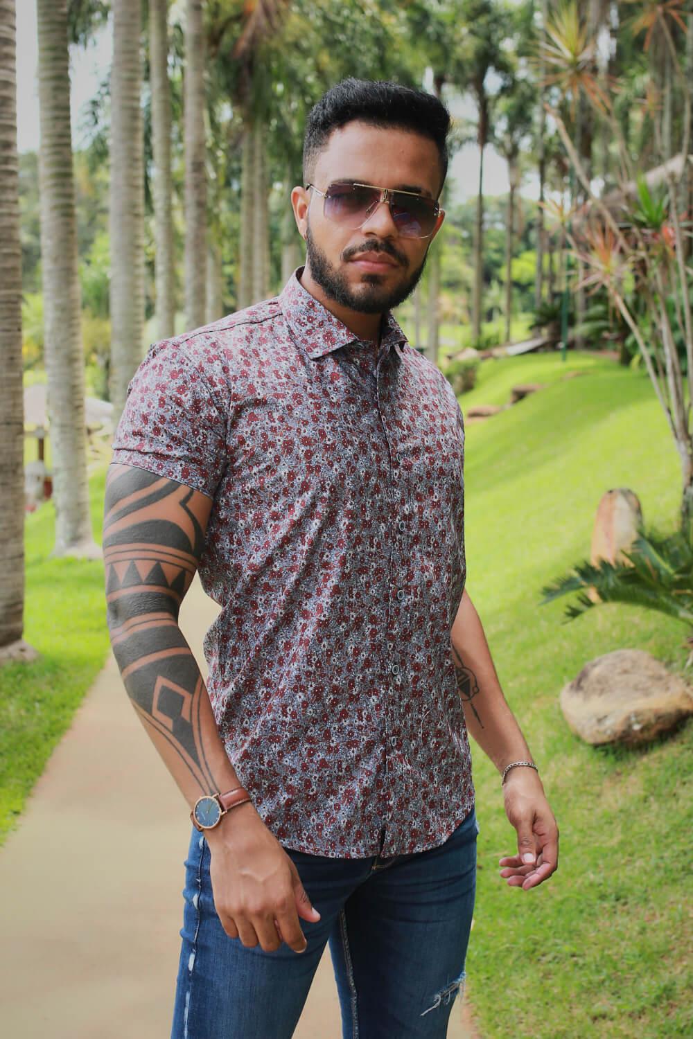 Camisa Slim Fit Ref 225 - invictacamisaria