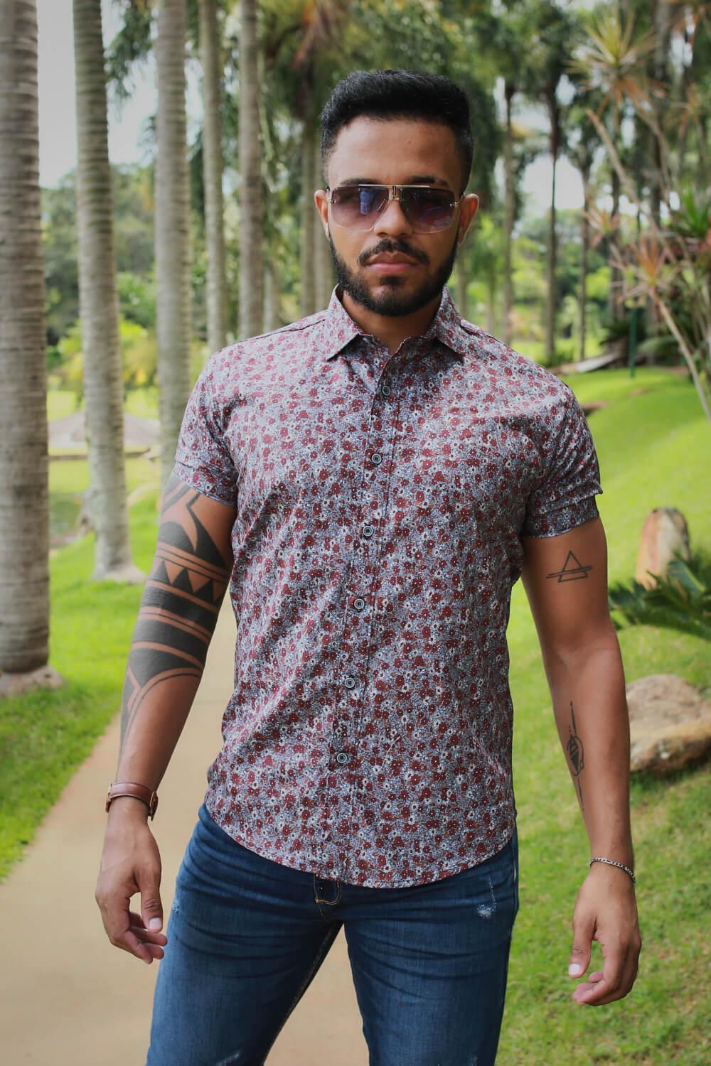 Camisa Slim Fit Ref 225 - invictacamisaria