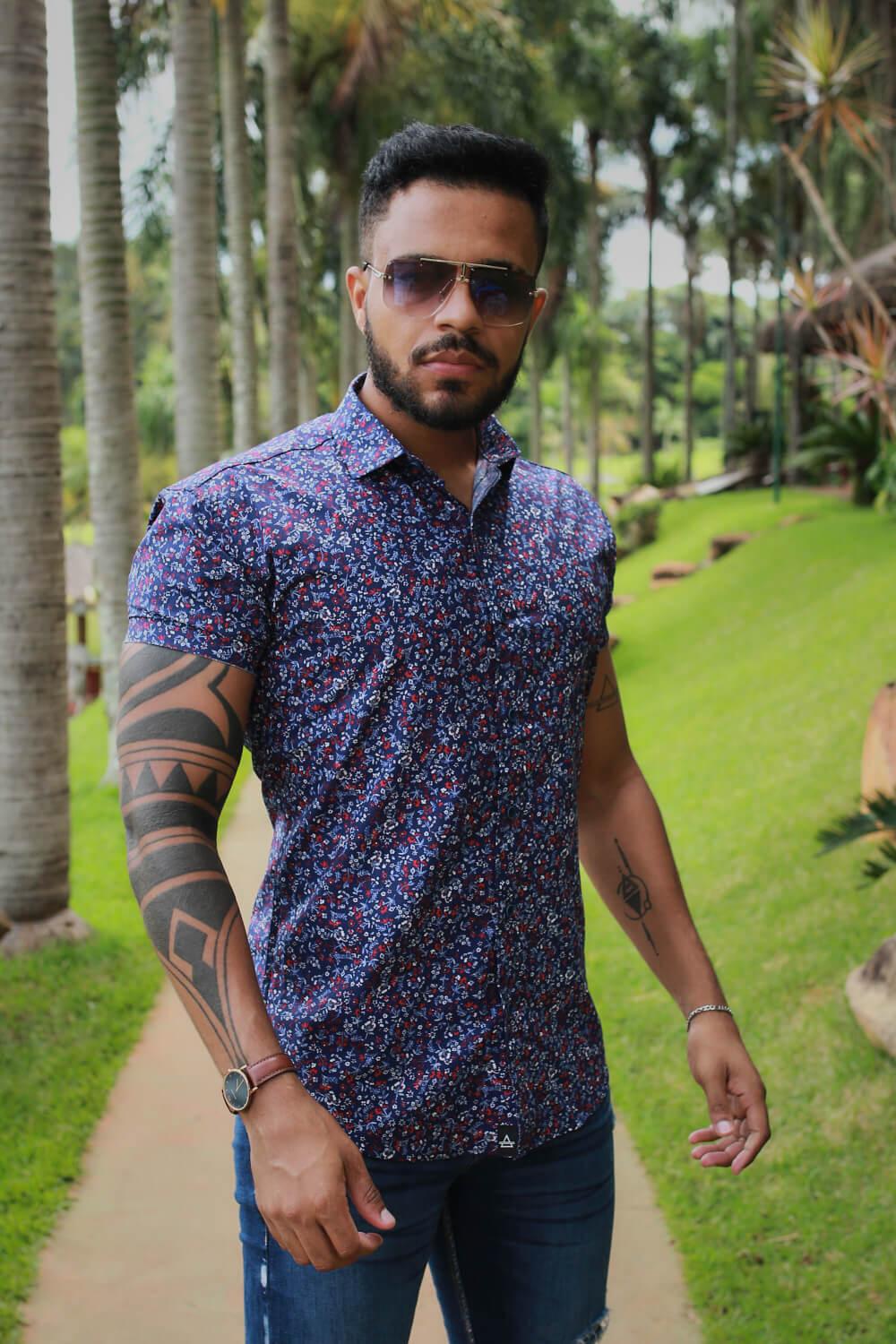 Camisa Slim Fit Ref 226 - invictacamisaria