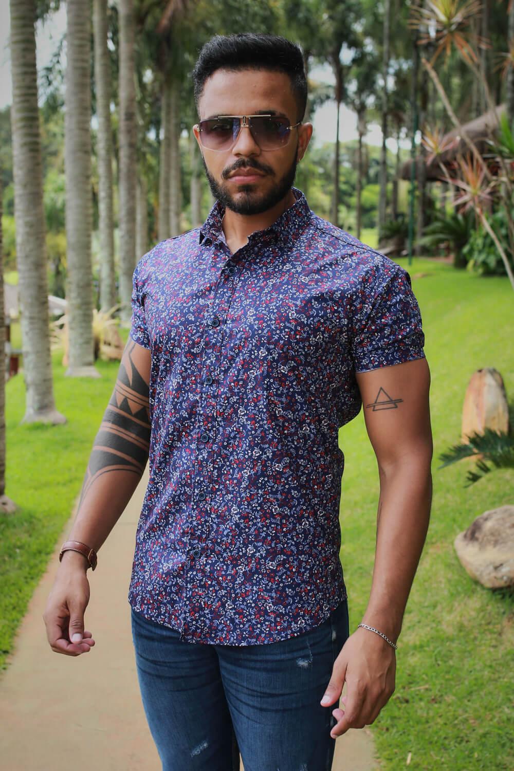 Camisa Slim Fit Ref 226 - invictacamisaria