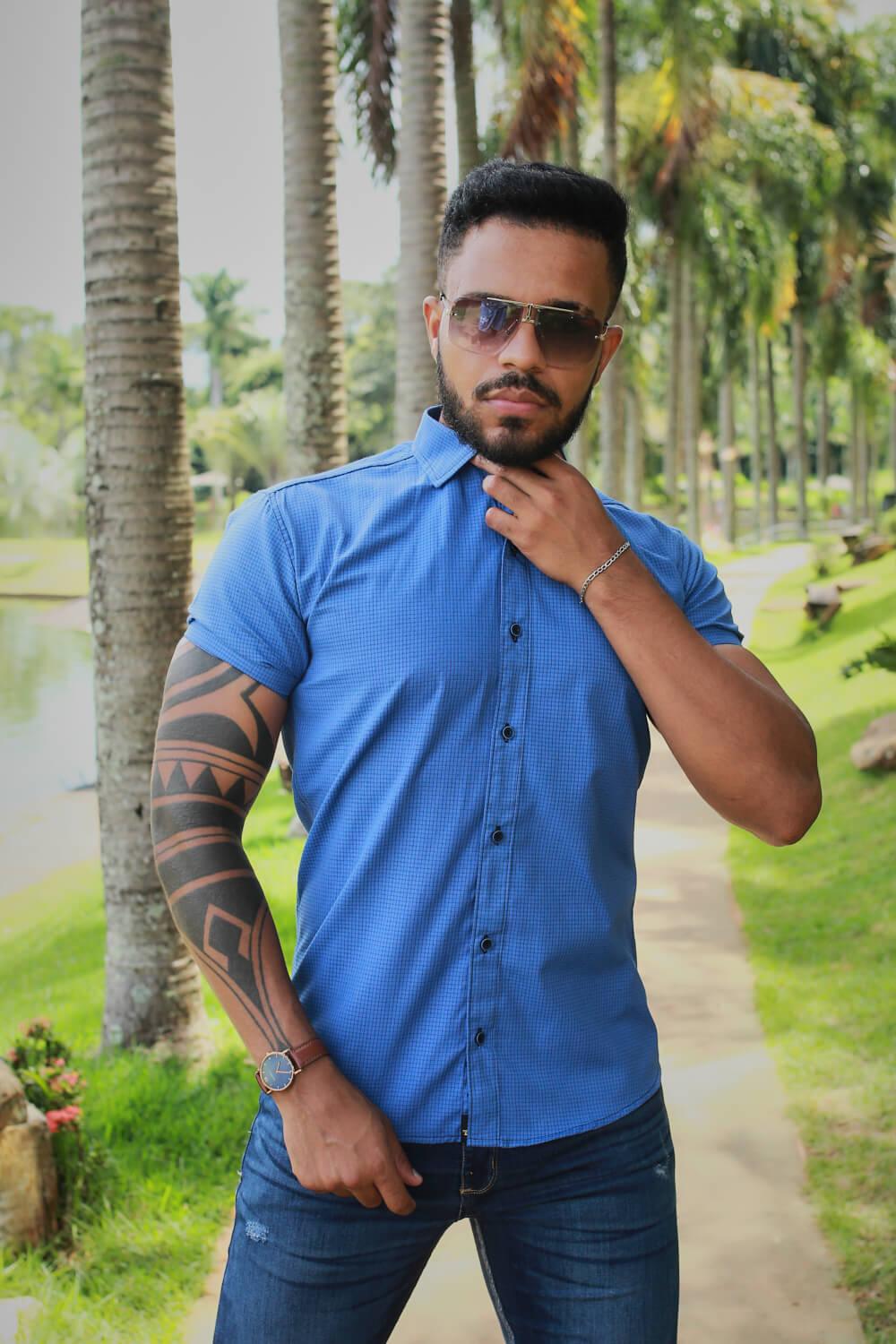 Camisa Slim Fit Ref 228 - invictacamisaria