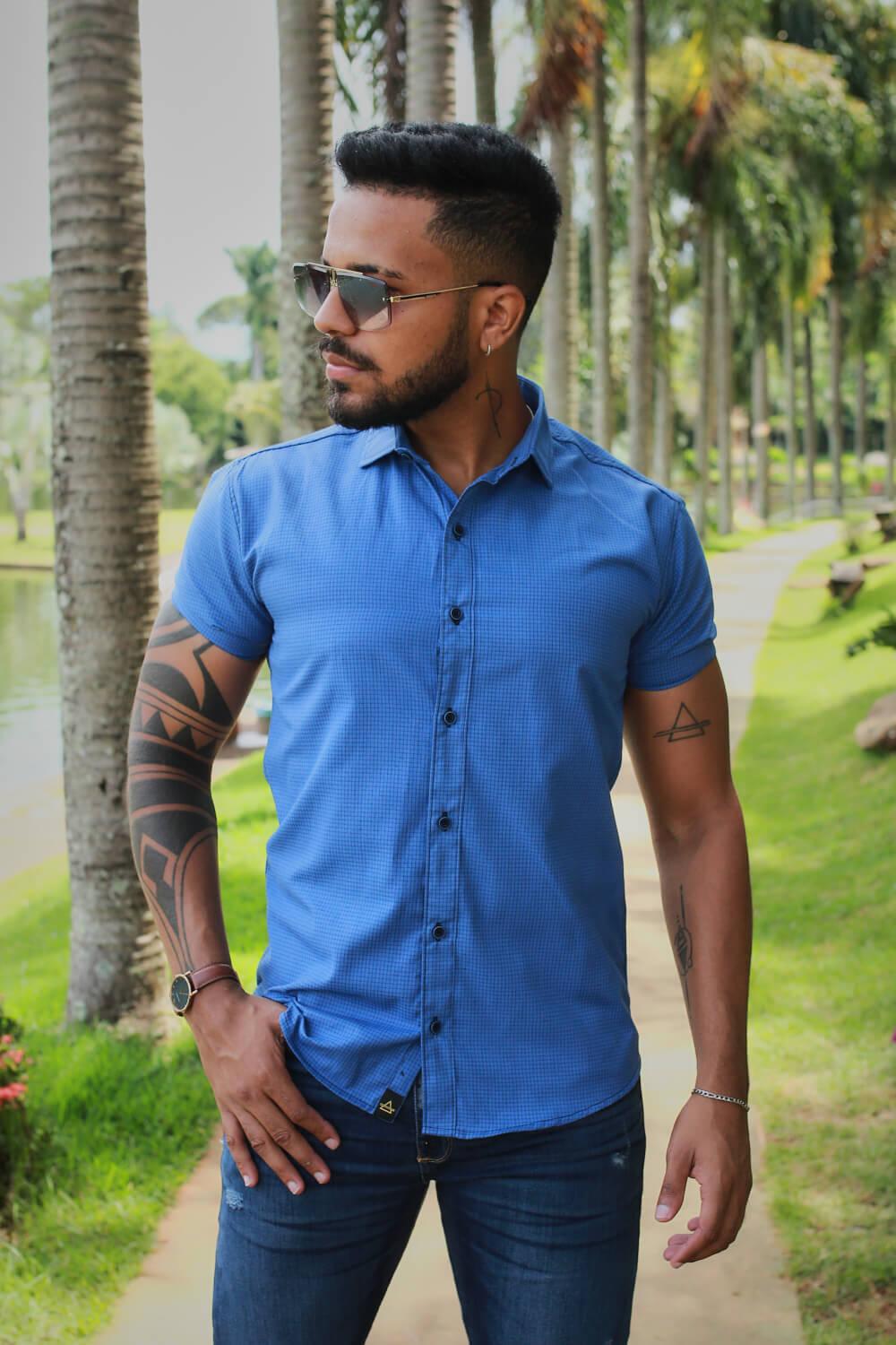 Camisa Slim Fit Ref 228 - invictacamisaria