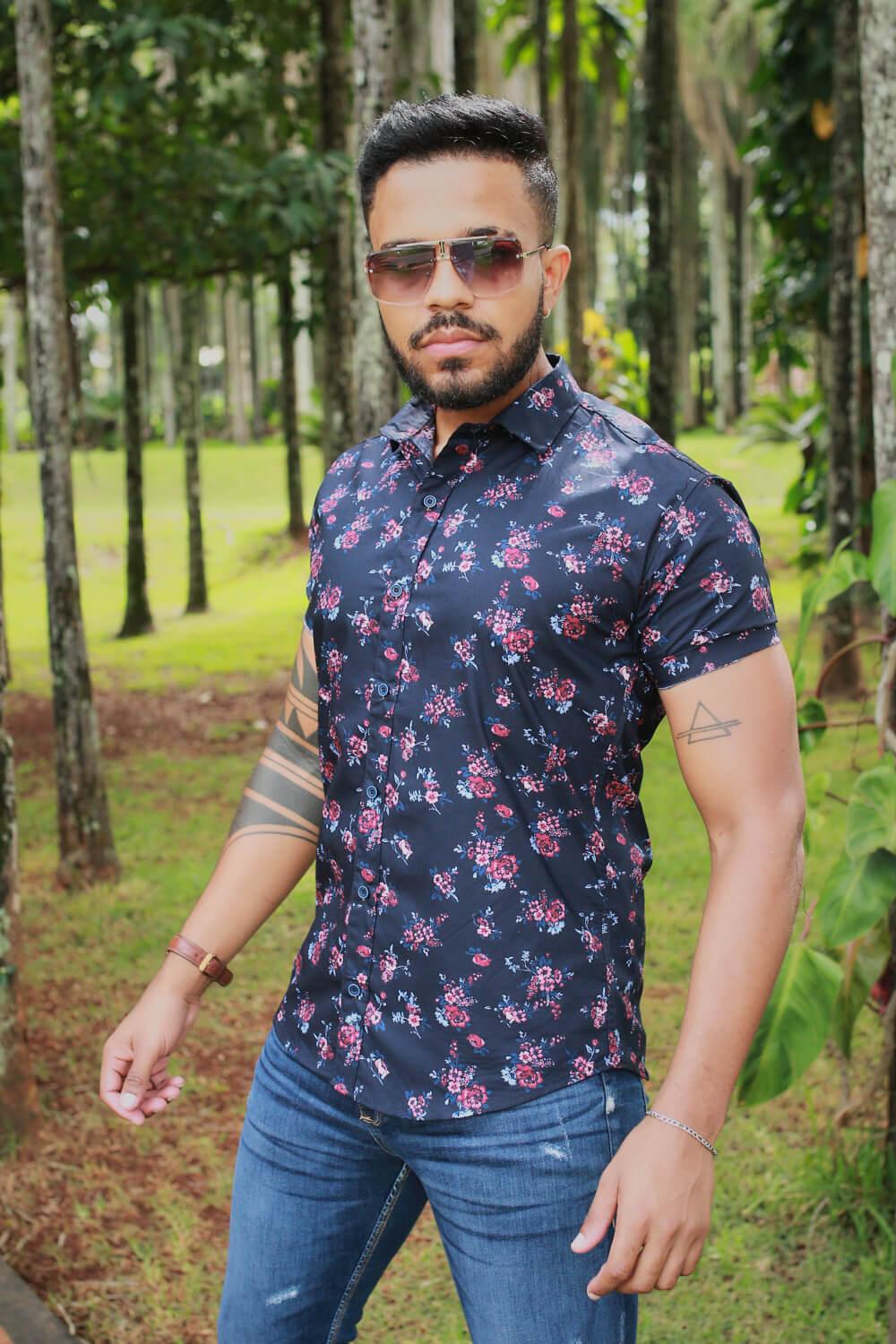 Camisa Slim Fit Ref 204 - invictacamisaria
