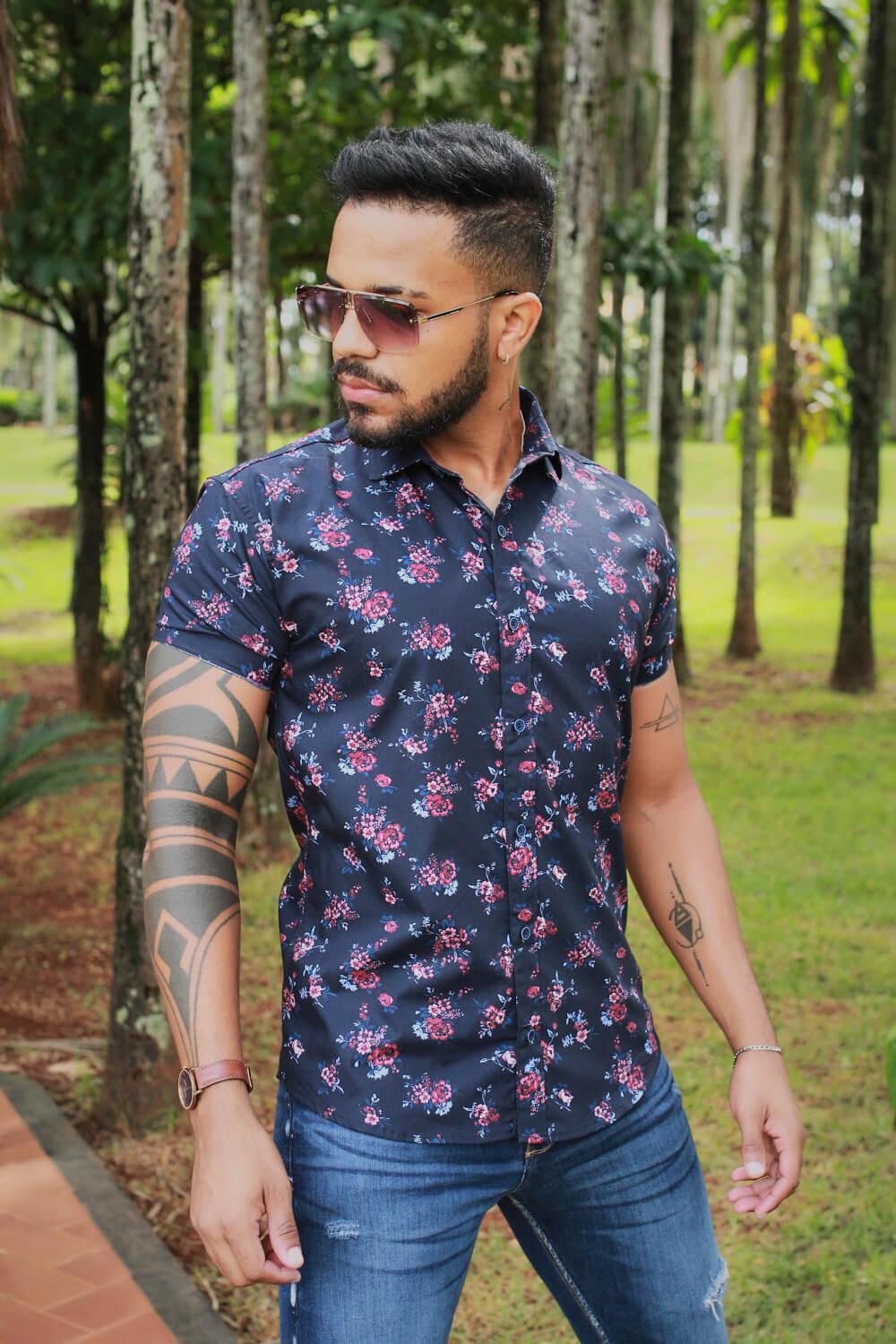 Camisa Slim Fit Ref 204 - invictacamisaria