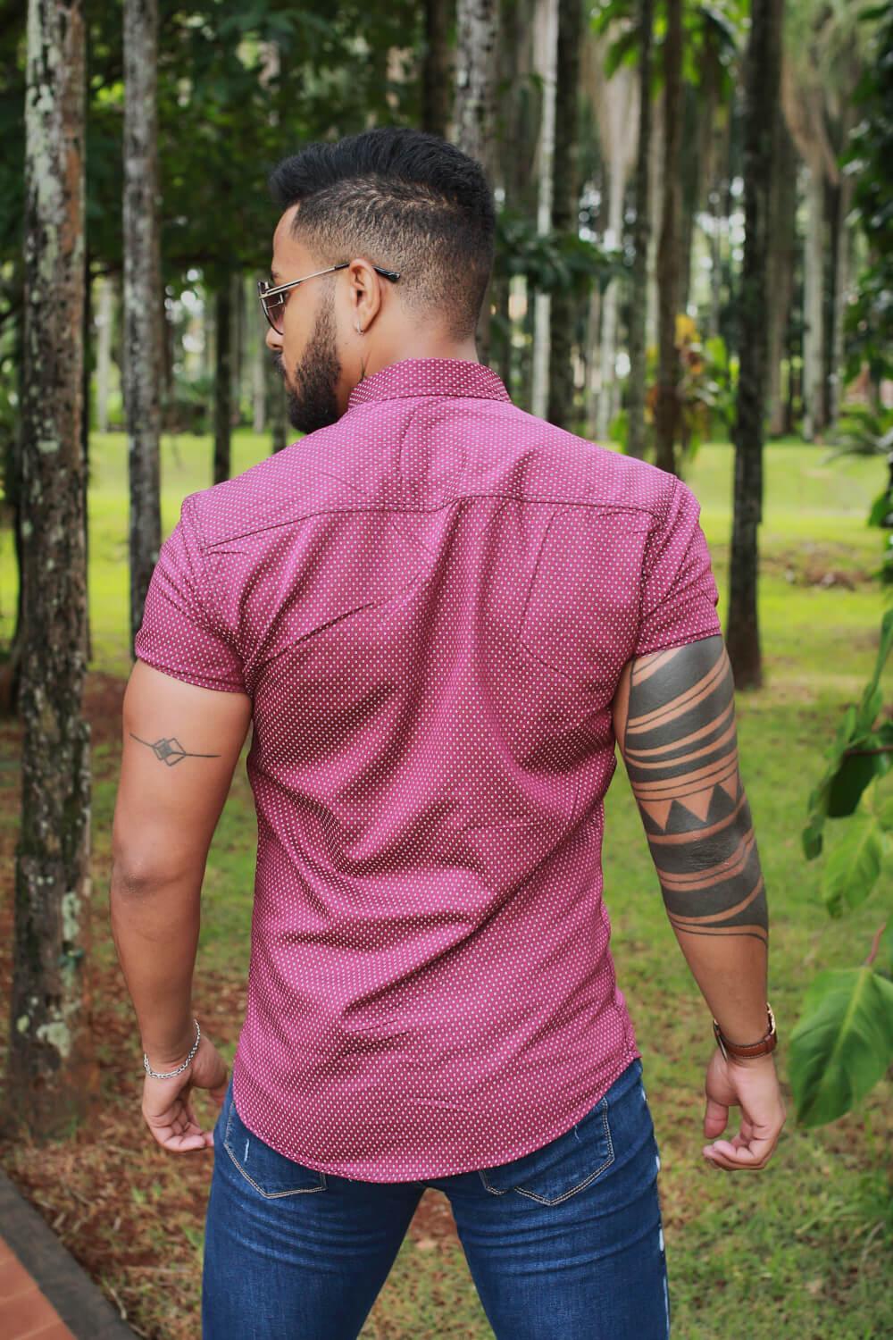 Camisa Slim Fit Ref 205 - invictacamisaria